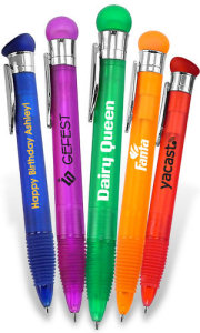 Pens: Squishy Top Writing Pens